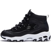 Resim Skechers D'Lites - Comfy Times Kadın Siyah Bot 66666244 Blk Siyah 