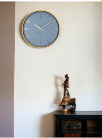 Resim Galaxy D-218-a-7 Dekoratif Kadranlı Duvar Saati Gold Altın 