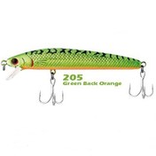 Resim Fujin Queen 90F 90 MM Maket Balık Green Back Orange 