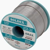 Resim Arax 60-40 Lehim Teli 500 Gr 1.3 Mm - Sn:60 / Pb:40 