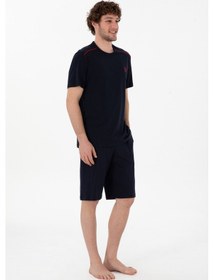 Resim U.S. Polo Assn. Erkek 3'lü Pijama Takımı 50309804-VR033 