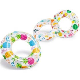 Resim Çocuk Yüzme Simidi - Intex - Desenli - 51 Cm 59230 