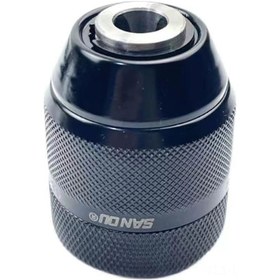 Resim Aubyhe 0.8-10mm Tam Metal Kendini Kilitleyen El Açık Torna Ucu, 3/8-24unf Uç Parça, Dayanıklı Elektrikli Alet Aksesuarı 