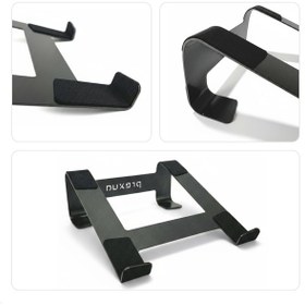 Resim Prexua Fixer Laptop Standı - Notebook Yükseltici Altlık - Metal - Siyah - Fxr4025bl 