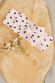 Resim Babygiz El Yapımı Yumuşak Fiyonk Bağlamalı Doğal Pamuklu Penye Bebek Çocuk Kız Bandana Best Of Serisi 