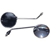Resim Motosiklet Nikel Yuvarlak Ayna 10mm Arr1504 