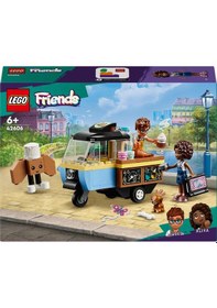 Resim LEGO® Friends Mobil Pastane 42606 6+ Yaratıcı Oyuncak Yapım Seti - 125 Parça 