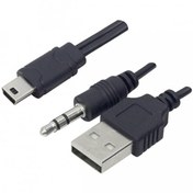 Resim Usb To Aux - 5 Pin Kablo Müzik Kutusu Kablosu Usb To Aux - 5 Pin Kablo (Müzik Kutusu Kablosu)