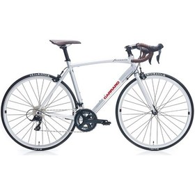 Resim Carraro Freccia Retro Yol Yarış Bisikleti 56 Kadro 28 Jant 18 Vites V Fren Gümüş Beyaz Kırmızı Gümüş-beyaz-kırmızı-siyah 