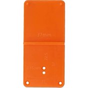 Resim Mingjin Shop 1 B Tarzı Menteşe Delik Delme Kılavuzu Bulucu Delik Açıcı Şablon Kabarcık Seviyesi Cetvel Kapı Dolapları Ağaç Işleme Kılavuzu Yumruk Bulucu Dıy Aracı (Yurt Dışından) 