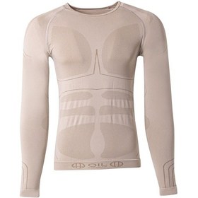 Resim Oilcompany Termal İçlik Üst Seamless Iıı. Seviye Bej Çok Renkli 