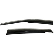 Resim Nissan Qashqai 2007-2020 Model 4'lü Mugen Cam Rüzgarlığı Kromlu 