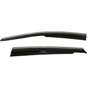 Resim Nissan Qashqai 2007-2020 Model 4'lü Mugen Cam Rüzgarlığı Kromlu 