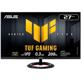 Resim ASUS TUF GAMING VG279Q5R 27″ 200Hz 0.3ms Flicker Free Fast IPS Gaming (Oyuncu) Monitör 