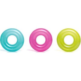 Resim Şeffaf Baskılı Jumbo Simit 76 Cm - 59260 Lisinya Çok Renkli 