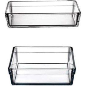 Resim Feyza Design Şık Kare ve Dikdörtgen Borcam Seti, Dayanıklı ve Çok Amaçlı Kullanım 