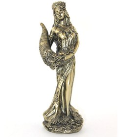 Resim Polyester Bereket Tanrıçası Fortuna Figürü Model 3 
