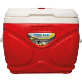 Resim Pinnacle Prudence Tekerlekli Buzluk 66 Litre-KIRMIZI 