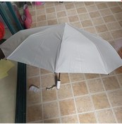 Resim Boatshop1 Bej Xiaomi Otomatik Katlanır Şemsiye Rüzgar Geçirmez Taşınabilir Seyahat Şemsiyesi Büyük Boy 