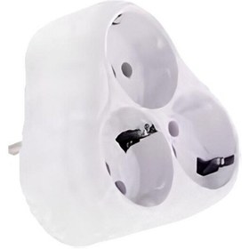 Resim Genel Markalar Korçam 3'Lü Yonca Tip Topraklı Golyat Fiş Priz 