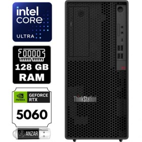 Resim Lenovo Thinkstation P2 Gen2 Intel Ultra 7 265 128GB 2tb SSD Rtx 5060 8gb Freedos 750W Tower 30JQ003PTR-A27 