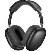 Resim Polosmart PBS229 Kablosuz Bluetooth Şarjlı Aux Tf Kart Girişli Kılıflı Kulak Üstü Kulaklık Siyah 