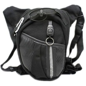 Resim Motosiklet Bel Bacak Çantası Impertex Kumaş Kemerli Ve Cırtlı Çanta Je Çok Renkli 