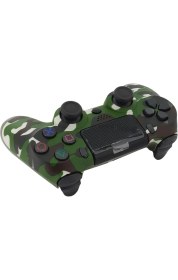 Resim Coverzone Ps4 Doubleshock ile Uyumlu Kablosuz Analog Oyun Kolu Kamuflaj Desenli Coverzone Ps4 ile Uyumlu Wireless Kontrol Doubleshock 