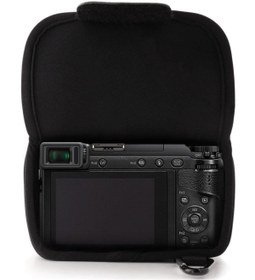 Resim MegaGear Panasonic Lumix DMC-Gx85, GX80 Neopren Kamera Kılıfı 