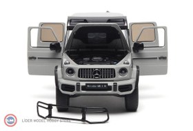 Resim 1:18 Almost Real 2023 Mercedes Benz G Class G63 AMG W463 Arabian Grey 
