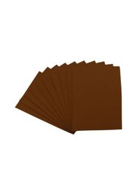 Resim Sanatsal Kağıt 50x70 Eva Tabaka 5'li Kahverengi Kağıt Ürünleri 