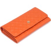 Resim Turuncu Deri Kadın Cüzdan - S1CB00005783-L7E 