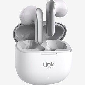 Resim TW14 Linkpods Stereo True Wireless Beyaz Silikonsuz Bluetooth Kulaklık 