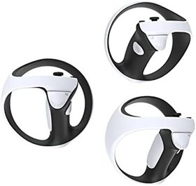 Resim PS VR2 için 6 Adet VR Kontrol Cihazı Kaymaz Silikon Ped Kiti, Sap Kavrama Pedleri Koruyucu Ped - Beyaz 