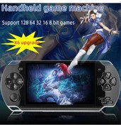 Resim Vkemall Oyun Konsolu X6 Yükseltilmiş Sürüm 4.3 İnç Psp El Tipi Oyun 8gb Arcade 64 Bit El Tipi P3000 K 