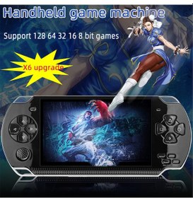 Resim Vkemall Oyun Konsolu X6 Yükseltilmiş Sürüm 4.3 İnç Psp El Tipi Oyun 8gb Arcade 64 Bit El Tipi P3000 K 