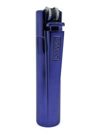 Resim Clipper Özel Kutusunda Metal Çakmak - The New Black Parlak Mavi 