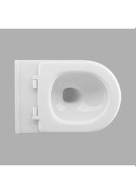 Resim Lucco Garcia 53 CM Kanalsız Asma Klozet Beyaz 