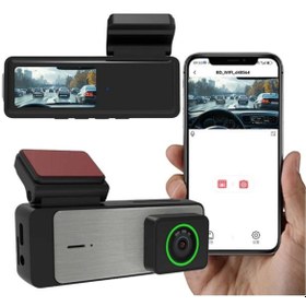 Resim Inovaxis 4K Ön+1080P Arka Kameralı Gps Gece Görüş Park Modu Wifili Ekranlı Araç Kamerası 