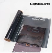 Resim Xuweiwei Transparent 11.8inchx39.3inch Car Headlight Film Tpu Siyah Stop Lambası Su Geçirmez Çizik Onarım 