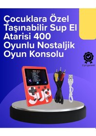 Resim Bfs Çocuklar İçin 400 Retro Oyunlu Konsol 