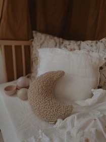 Resim Teddy Moon Yastık Bej 