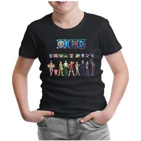 Resim Lord Tshirt One Piece Siyah Çocuk Tshirt 