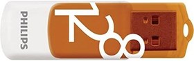 Resim Philips - Vivid Edition - 128 GB USB 2.0 - Gün Doğumu Turuncusu 