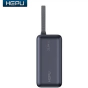 Resim HEPU HP-A05 10000 mAh Powerbank | 22.5W Süper Hızlı Şarj | Type-C & Lightning Girişli | 