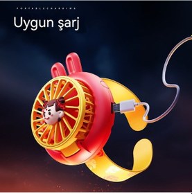 Resim Aurora Çocuk Nezha Sataat Fan'ı Usb Şarjı 