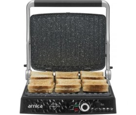 Resim Renkli Izgaralı Tost Makinesi, Şık ve Kullanışlı Mutfak Gereci 