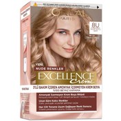 Resim L'oréal paris excellence creme nude renkler saç boyası 8u nude koyu sarı 