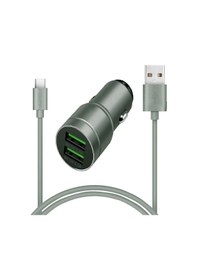 Resim Concord C-772 Type-c Kablo Ve Metal Başlık Hızlı Araç Şarj Seti 2 