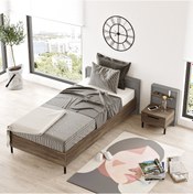Resim Yurudesign New Home Genç Odası Seti Kahve-Beton Hm9-Cg 
